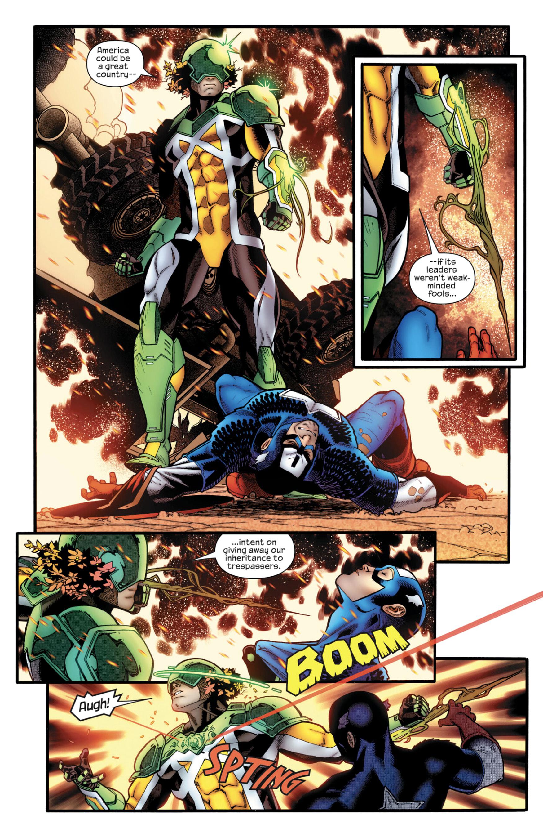 Превью комикса Uncanny Avenger #4 и фанатская теория о личности фальшивого Капитана Кракоа