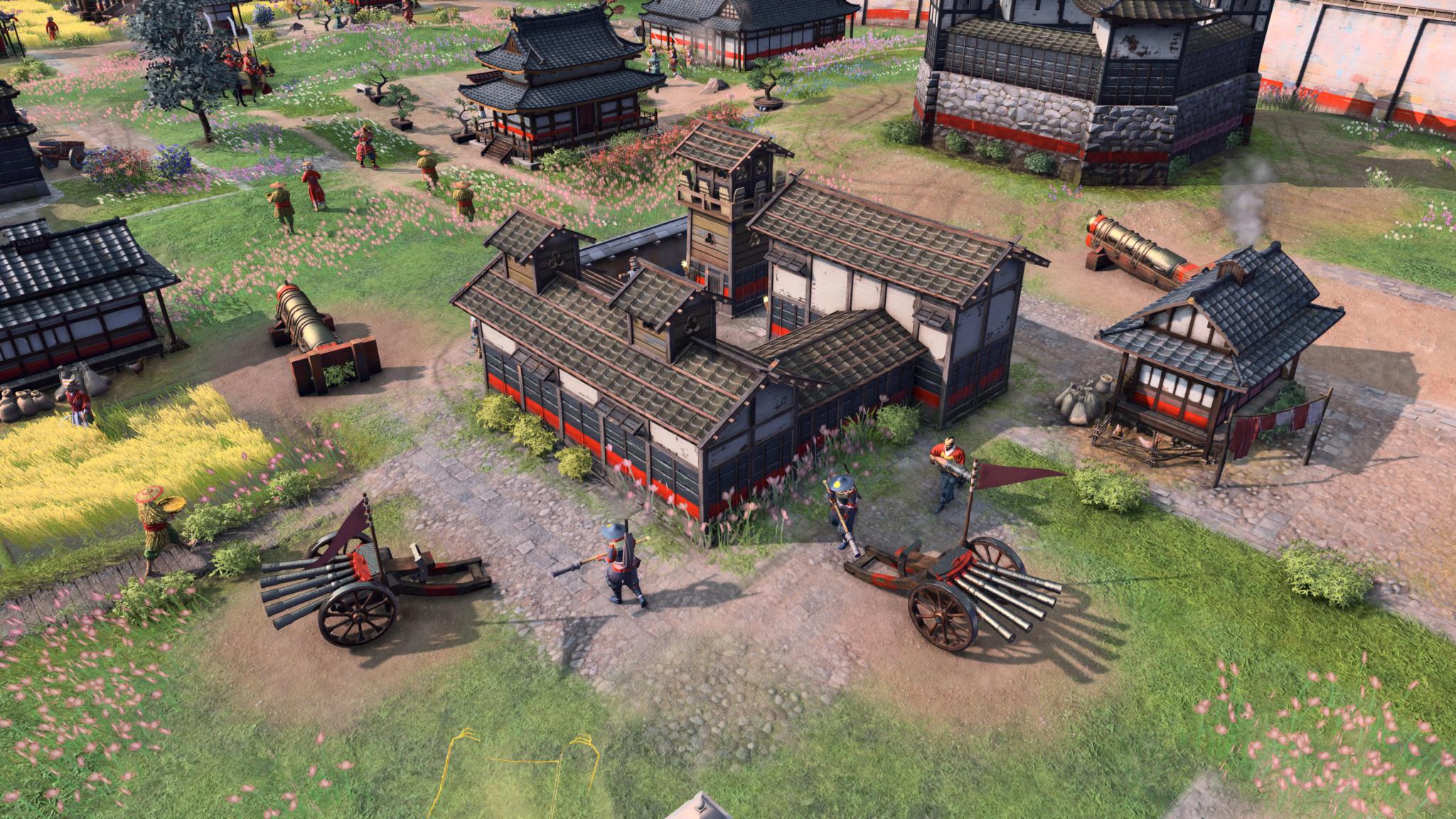 Страна восходящего солнца в Age of Empires IV