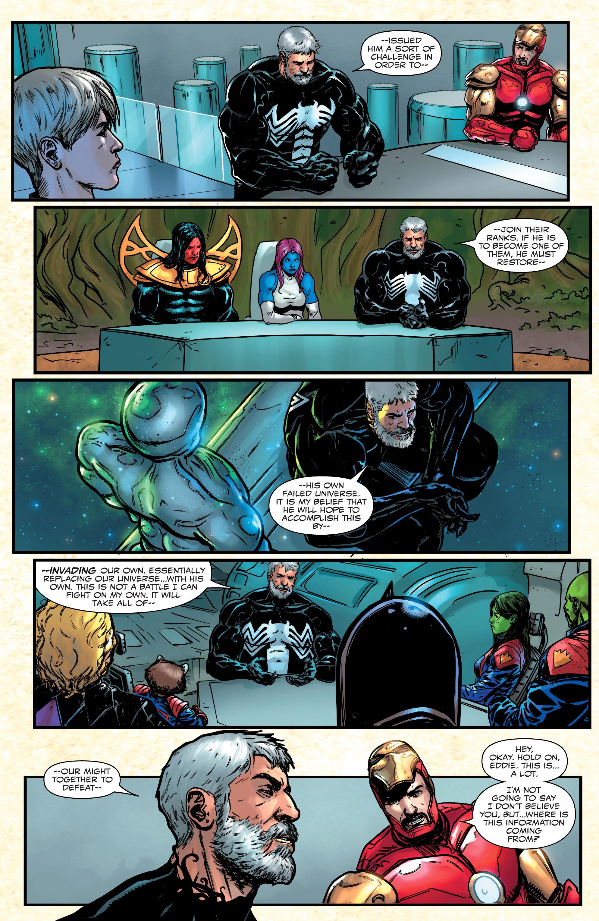 Страница из Venom #200