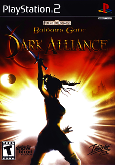 Обложка Playstation 2-версии Baldur's Gate: Dark Alliance