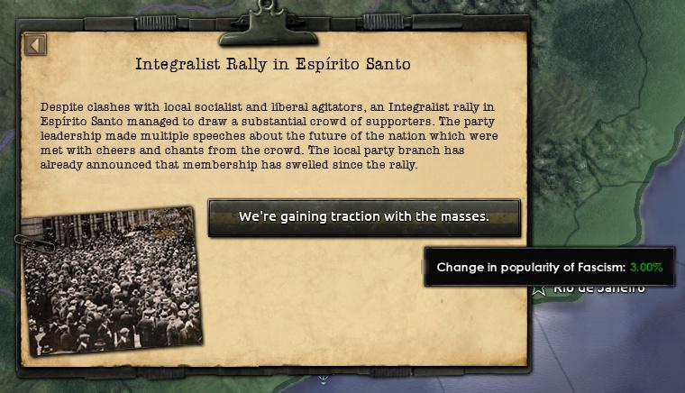 Альтернативно-историческая Бразилия в Hearts of Iron IV: Trial of Allegiance