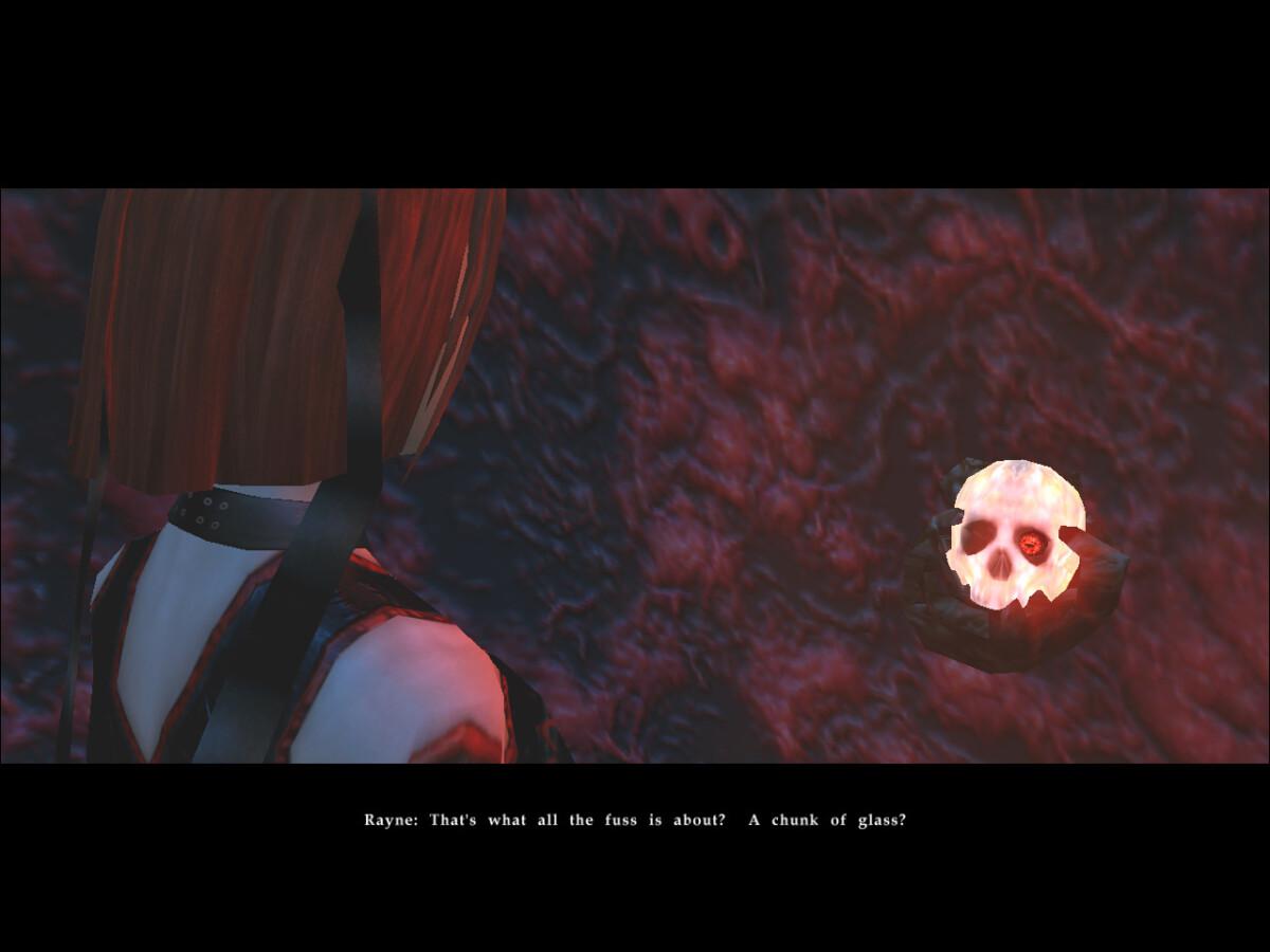 BloodRayne: "Just a girl wanting to play with the boys".
