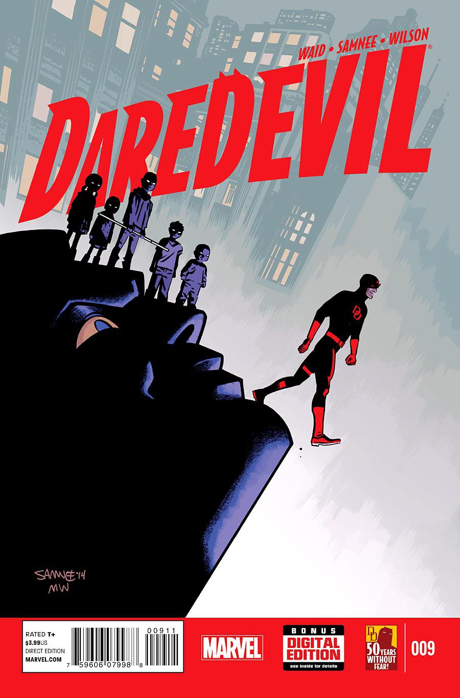 Обложка Daredevil #9 2014 года от Мэтта Уилсона и Криса Сомни