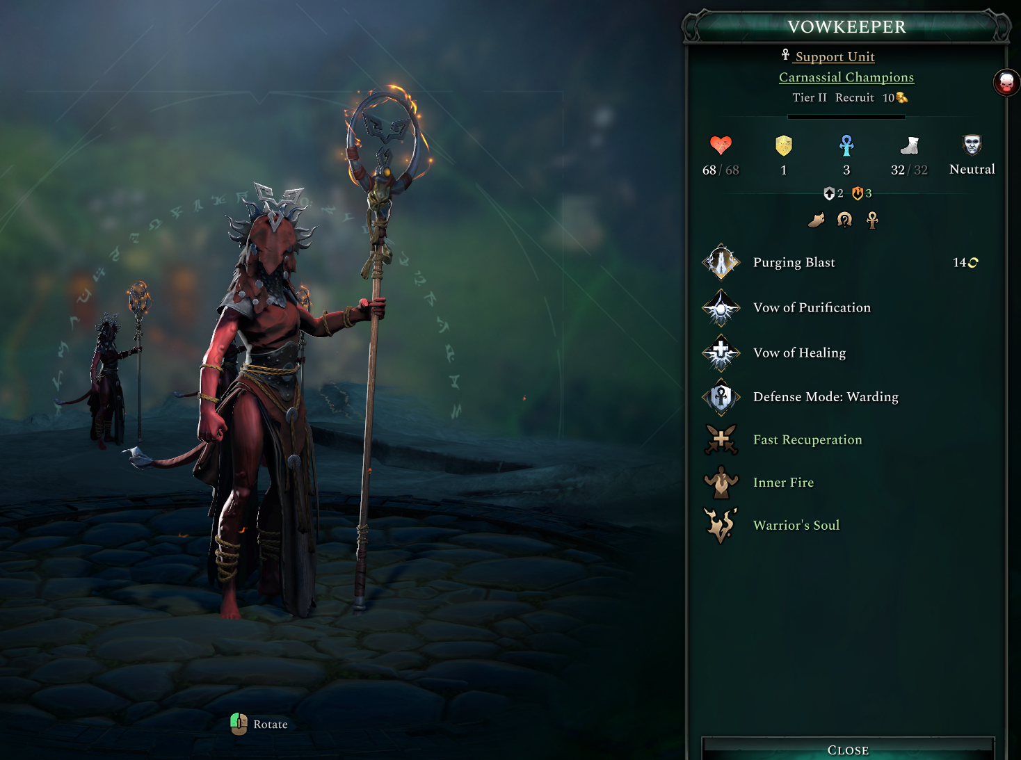 Культура принёсших клятву в дополнении Ways of War для Age of Wonders 4