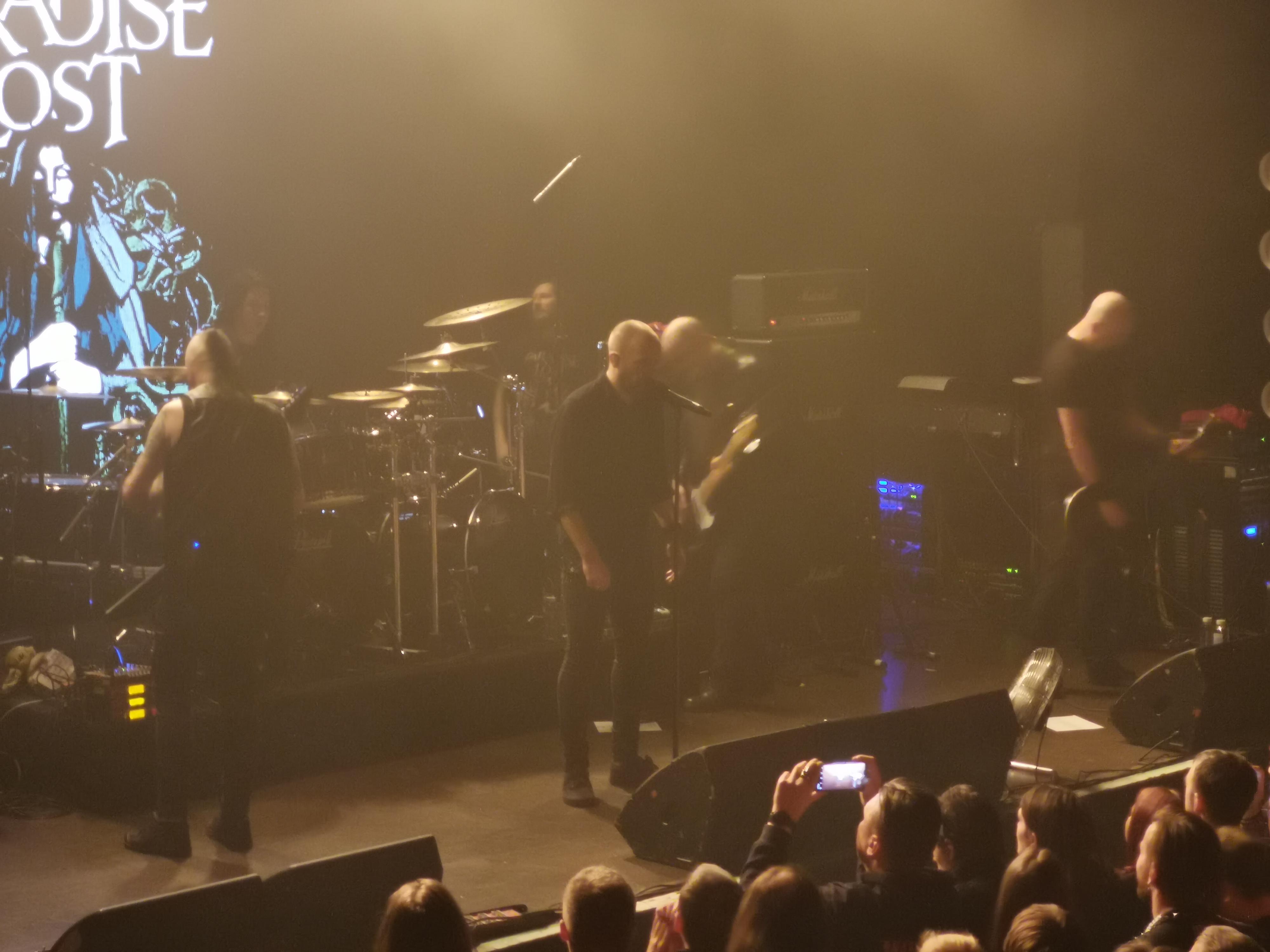 Отчёт с концерта Paradise Lost в СПб