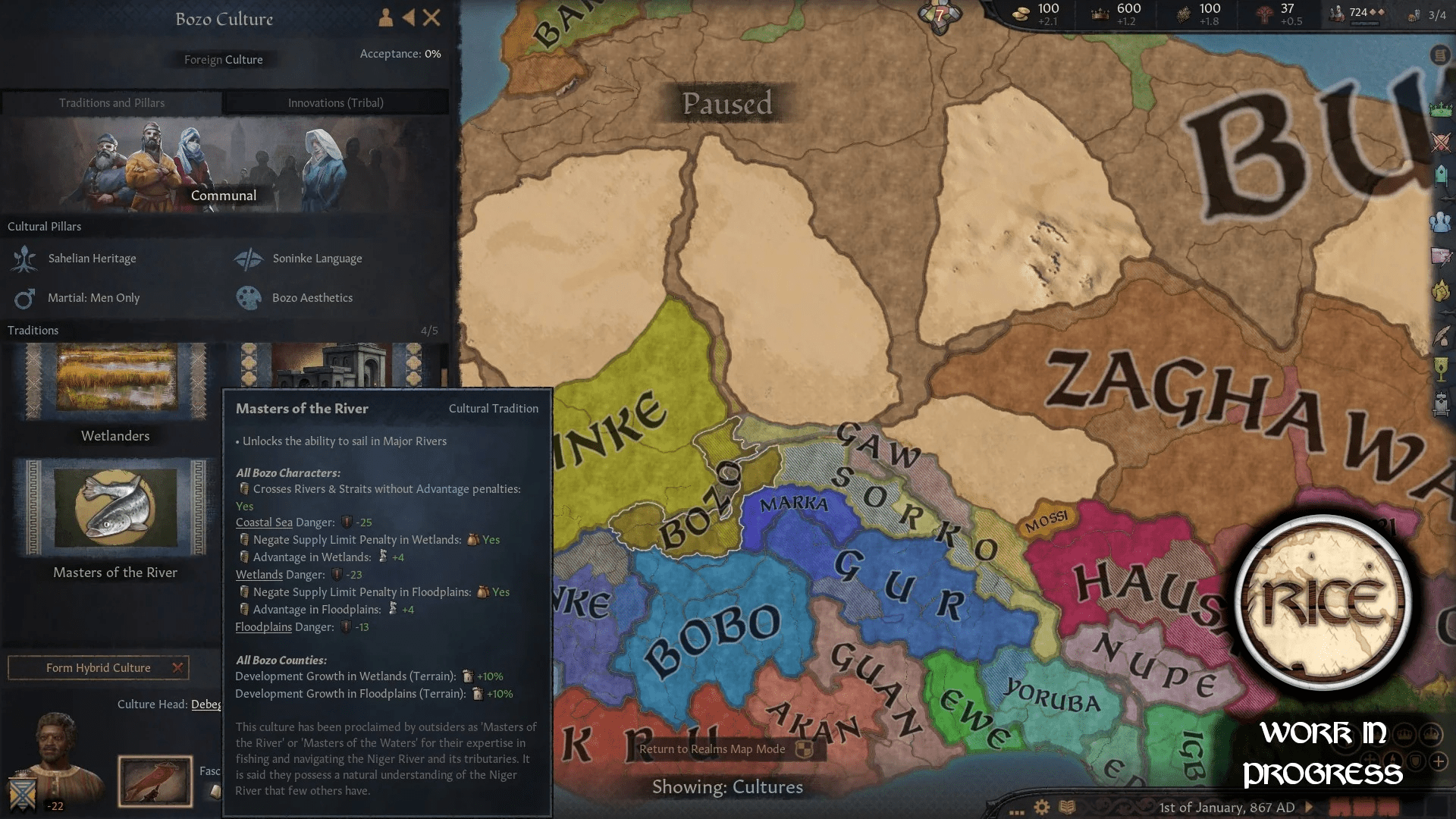 Следующий пак RICE для Crusader Kings 3 посвящён туарегам