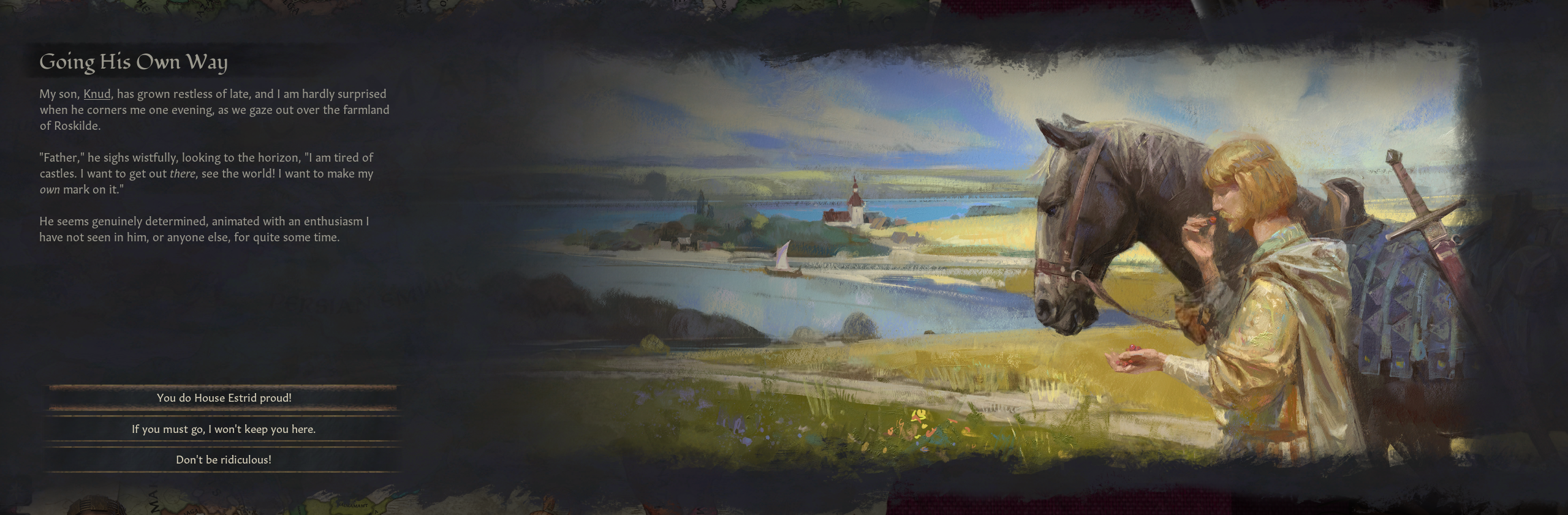 Безземельные приключенцы в грядущем дополнении Crusader Kings 3. Часть 2