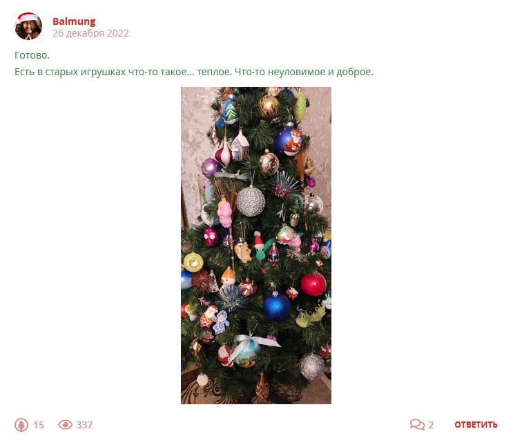 Кострище дайджест 2022 25.12 - 31.12
