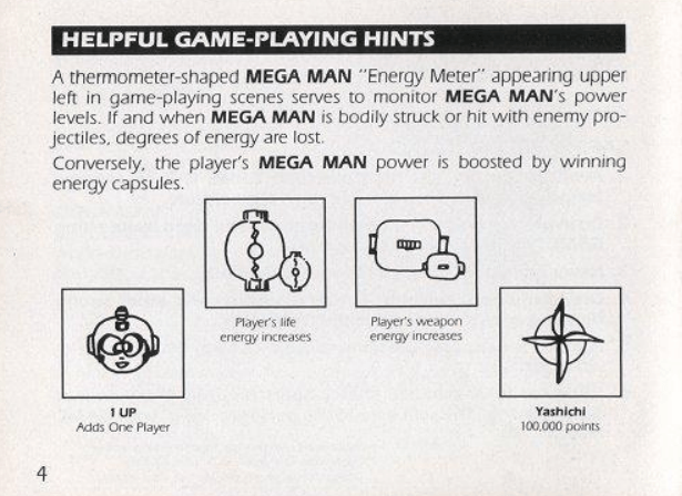 Например, объяснение роли 1-UP из мануала к Megaman. Добавляет одного игрока?