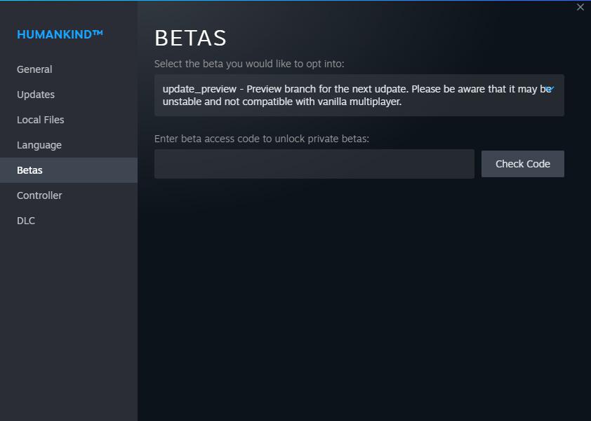В Humankind добавят поддержку мастерской Steam. Прочие особенности патча уже доступны в открытой бете