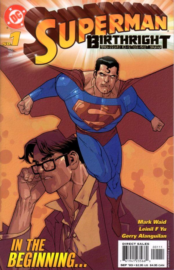 Обложка Superman: Birthright #1 от Лейнила Фрэнсиса Ю