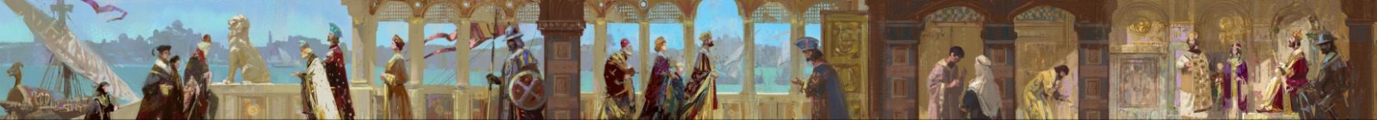 Визуальная часть дополнения Roads to Power для Crusader Kings 3
