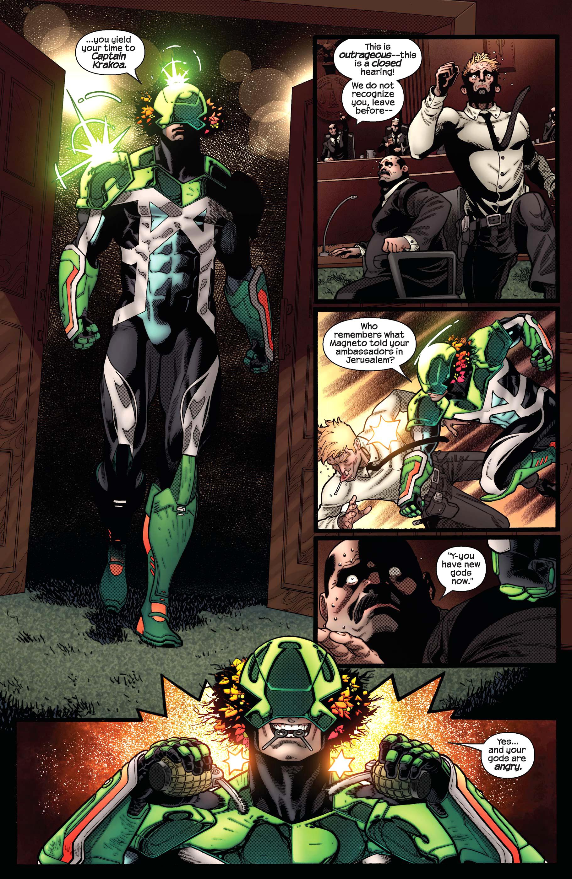 Страница Free Comic Book Day Avengers-X-Men 2023