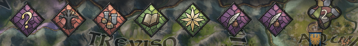 Визуальная часть дополнения Roads to Power для Crusader Kings 3