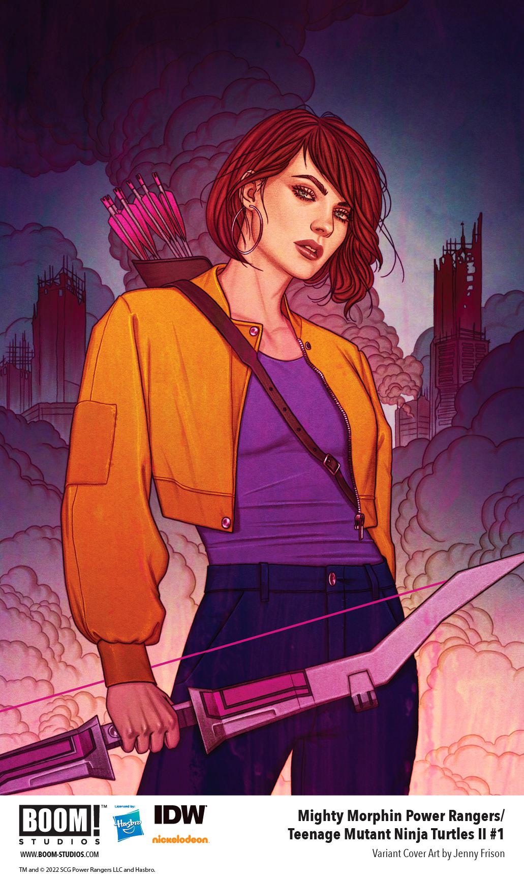 BOOM! Studios опубликовала превью сиквела комикс-кроссовера Могучих Рейнджеров и Черепашек-ниндзя