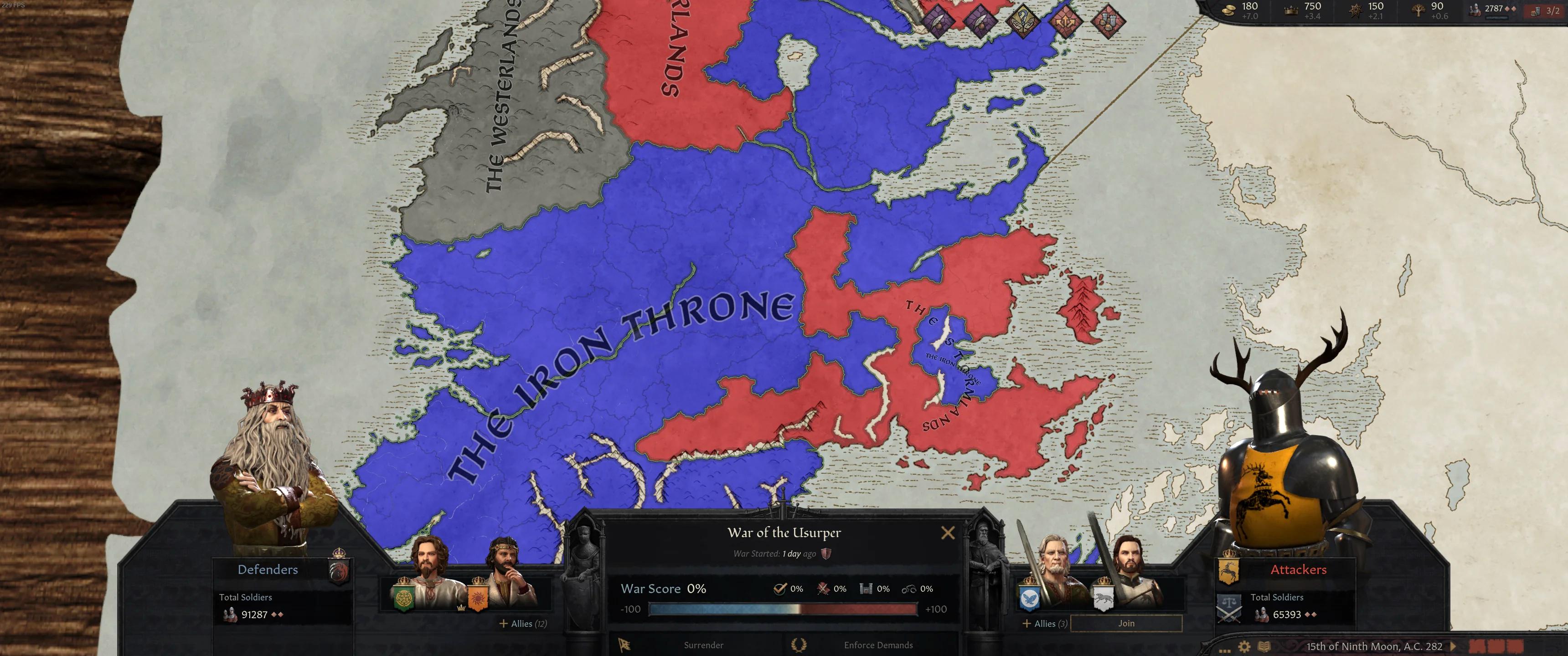 Чего ждать от релизной версии мода по Игре престолов для Crusader Kings 3