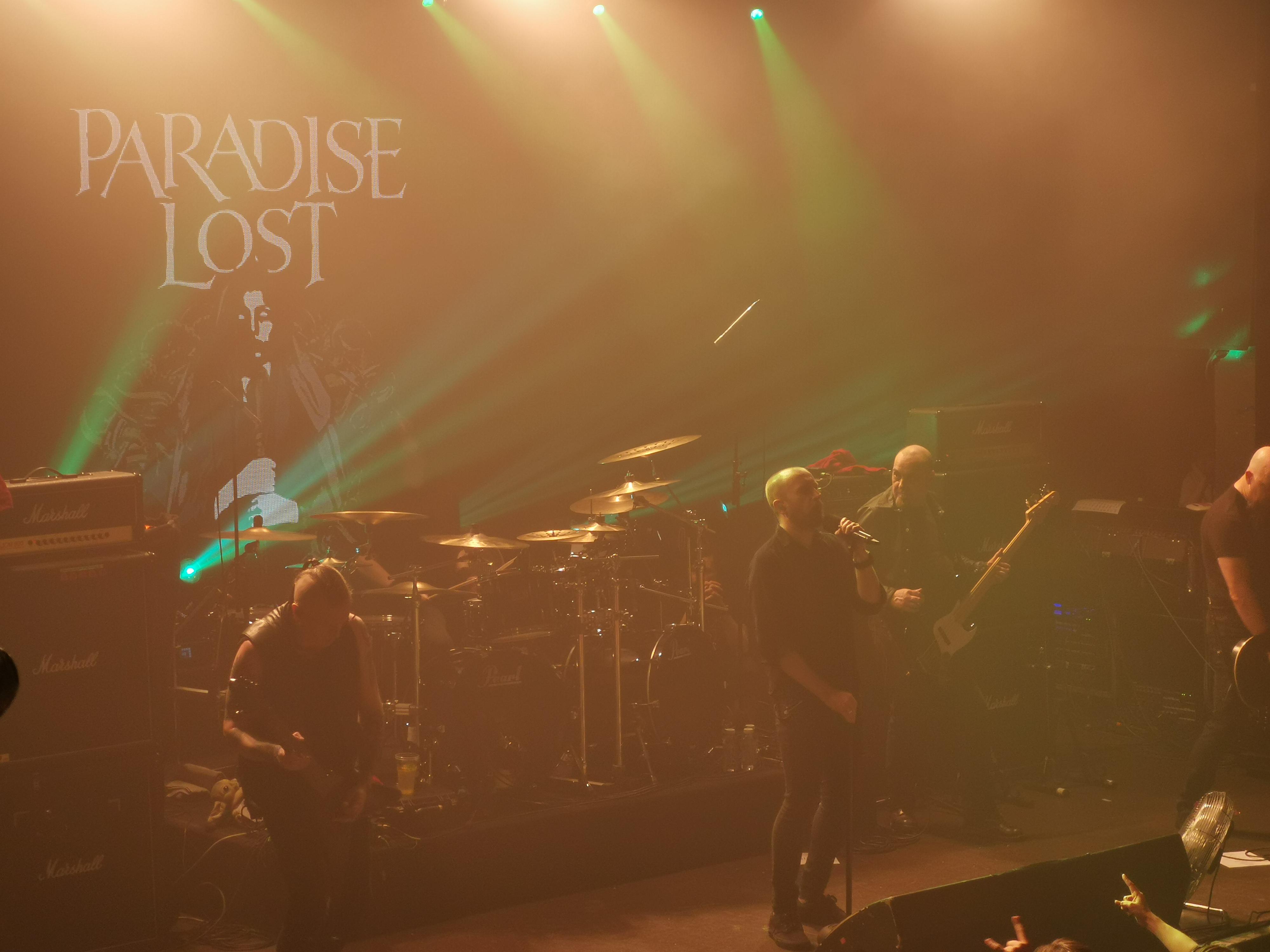 Отчёт с концерта Paradise Lost в СПб