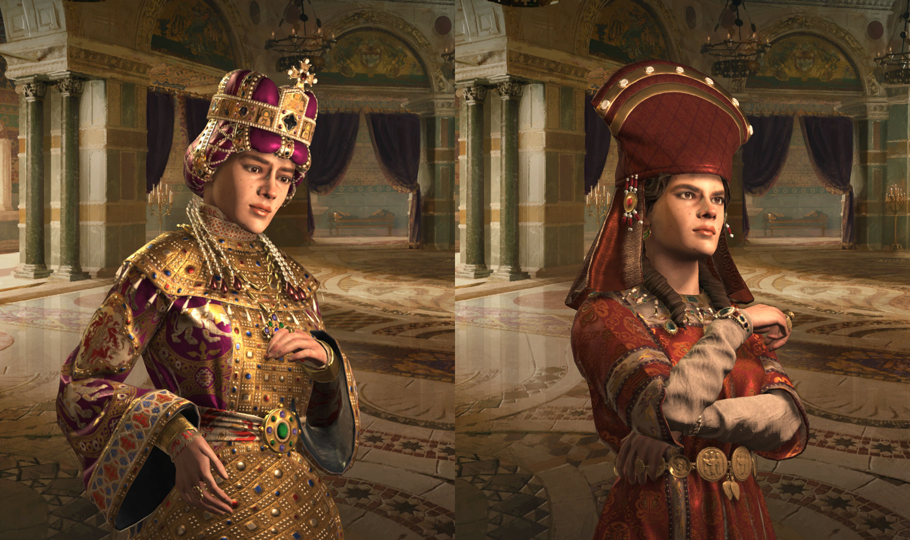 Визуальная часть дополнения Roads to Power для Crusader Kings 3