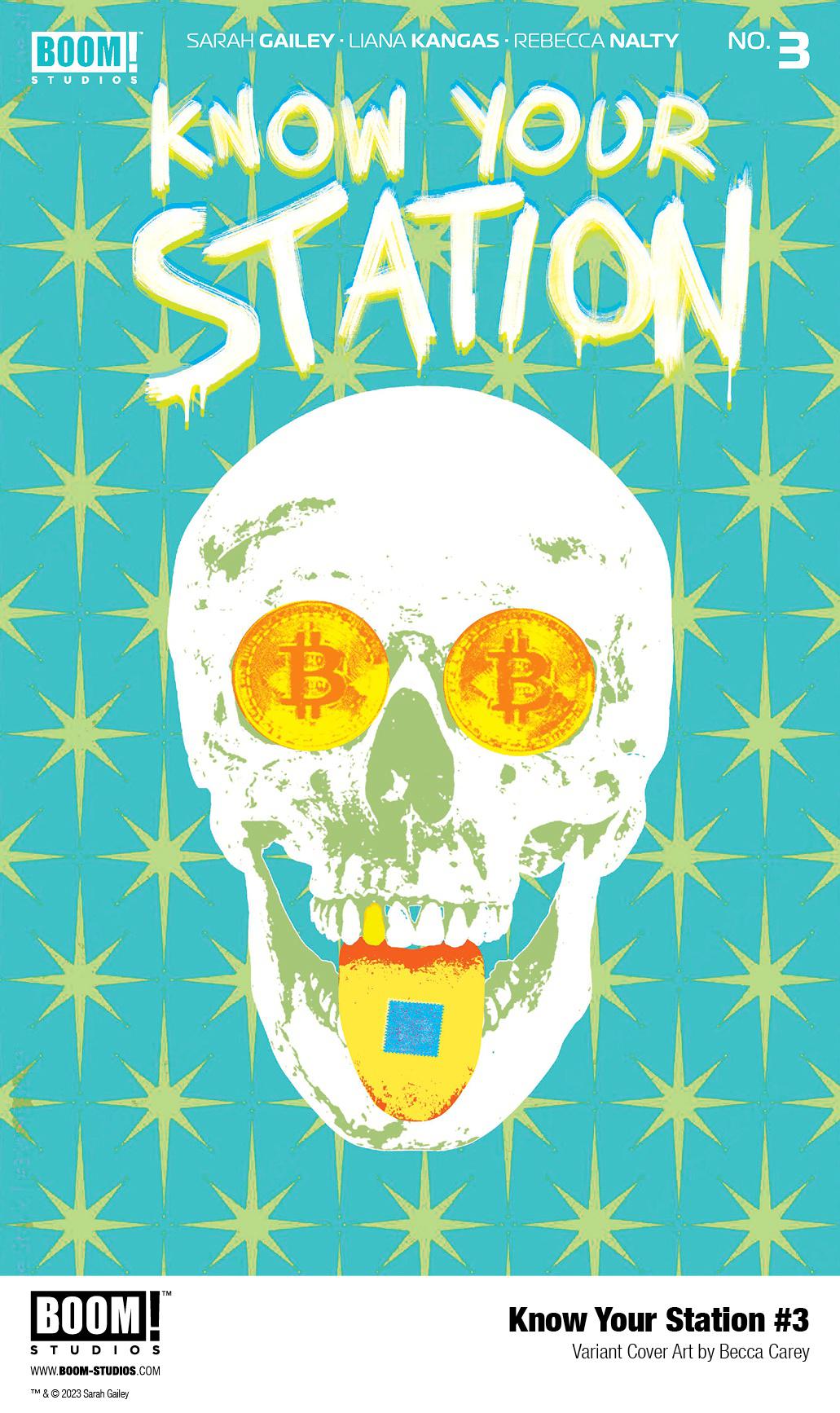 Вариантные обложки и превью третьего выпуска комикса Know Your Station