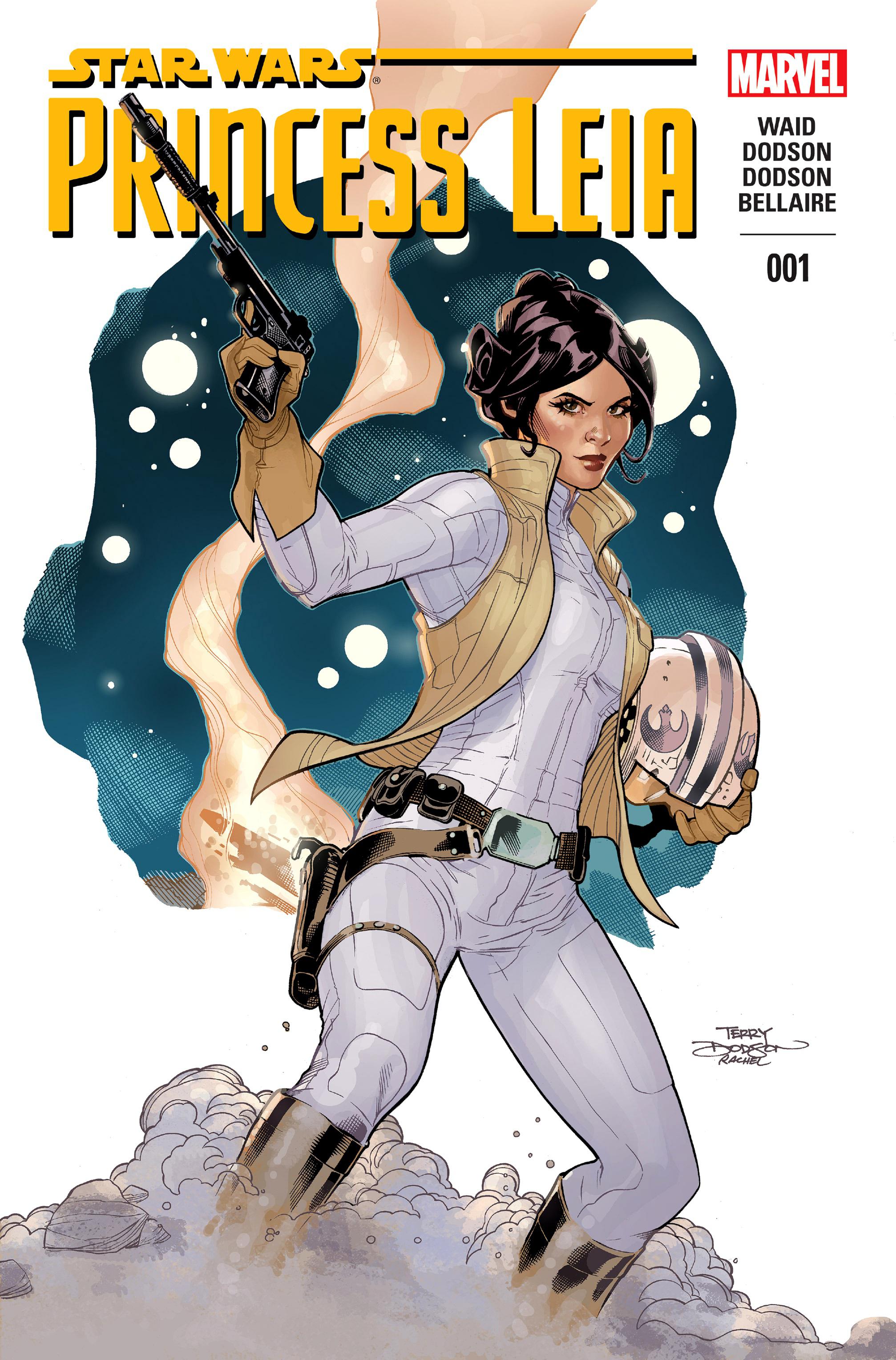 Обложка Star Wars: Princess Leia #1 от Терри и Рейчел Додсонов