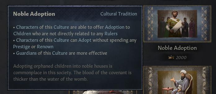 Эксцентричность и усыновление в грядущем обновлении Crusader Kings 3