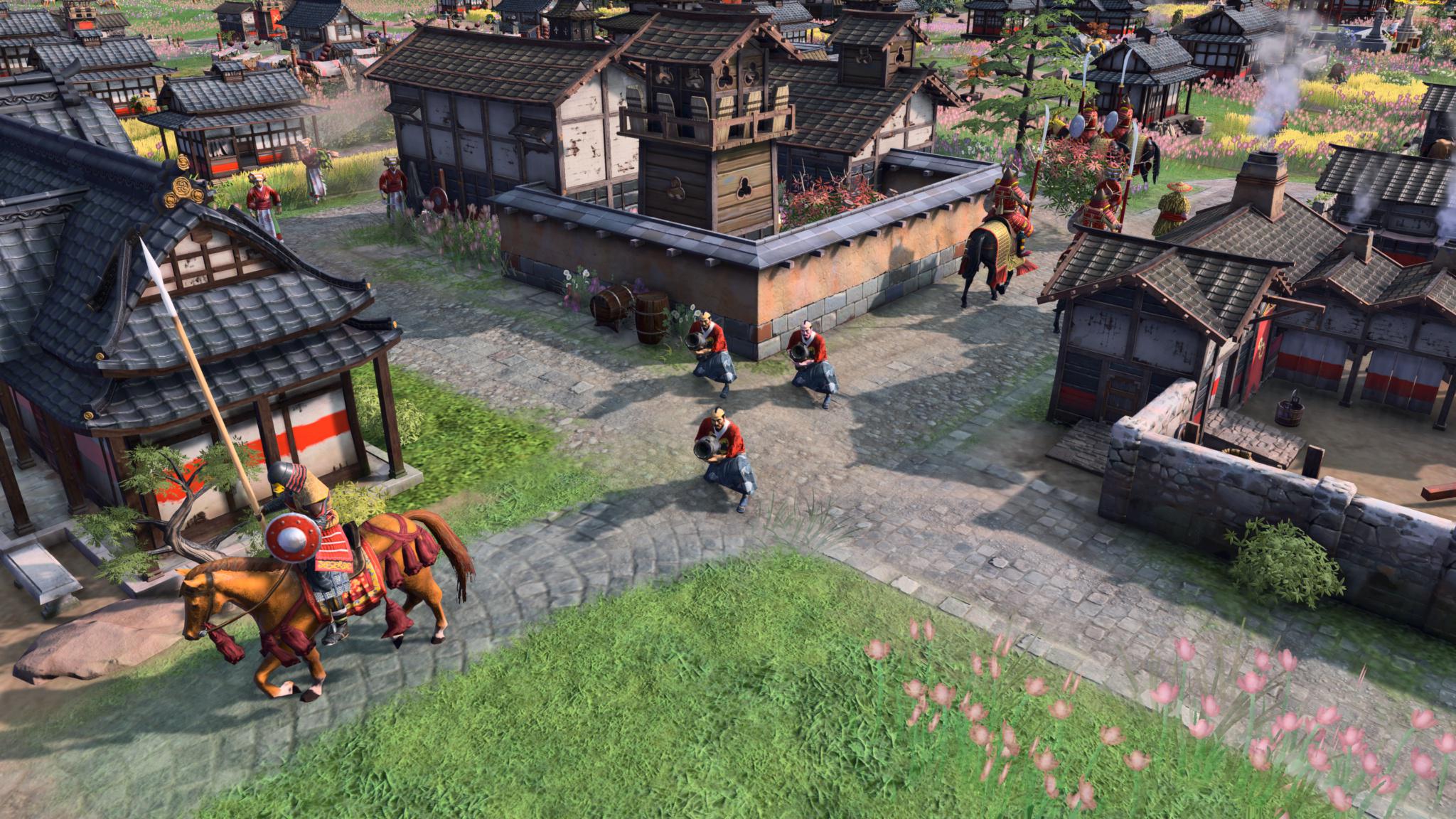 Страна восходящего солнца в Age of Empires IV