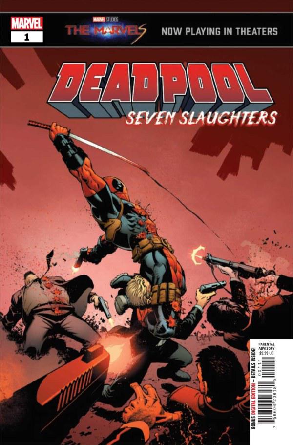 Обложка Deadpool: Seven Slaughters #1 от Грега