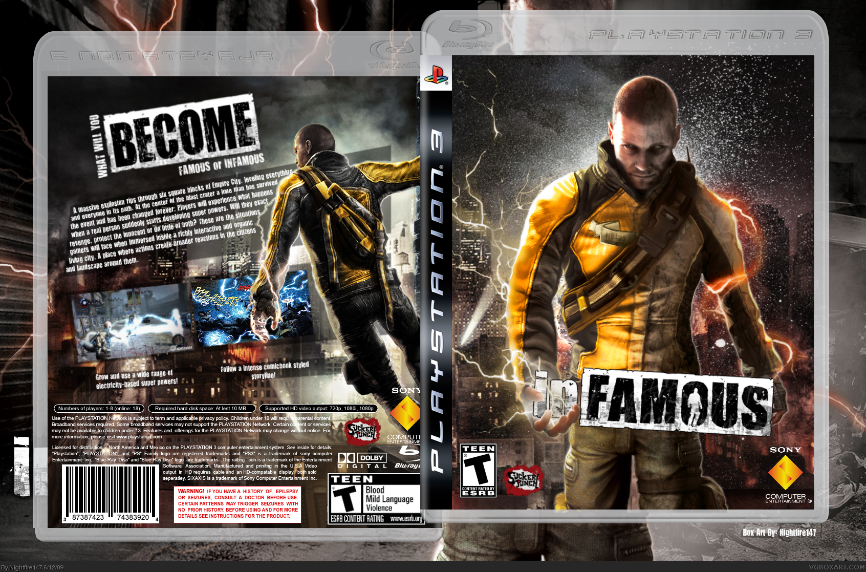 Обзор Infamous прошел в 2023 на ПК на эмуляторе PS3