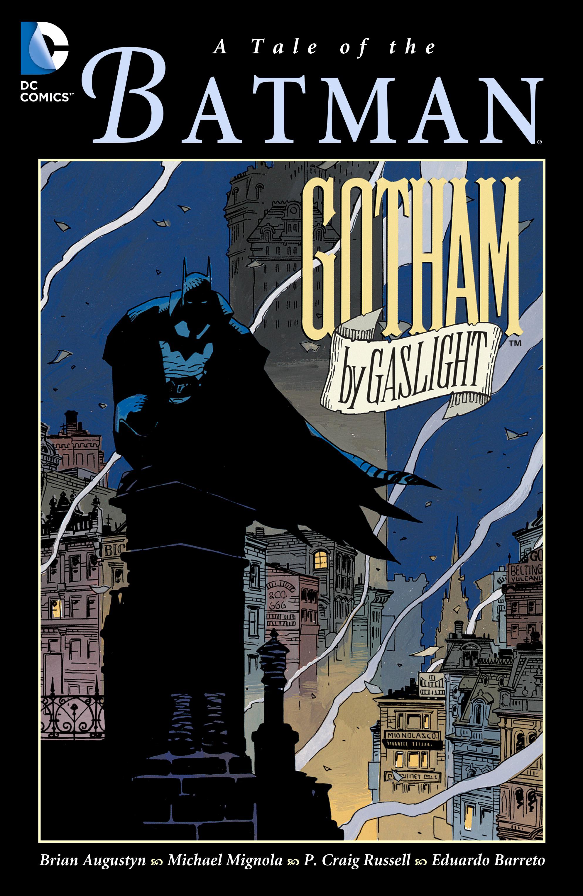 Обложка Batman: Gotham by Gaslight