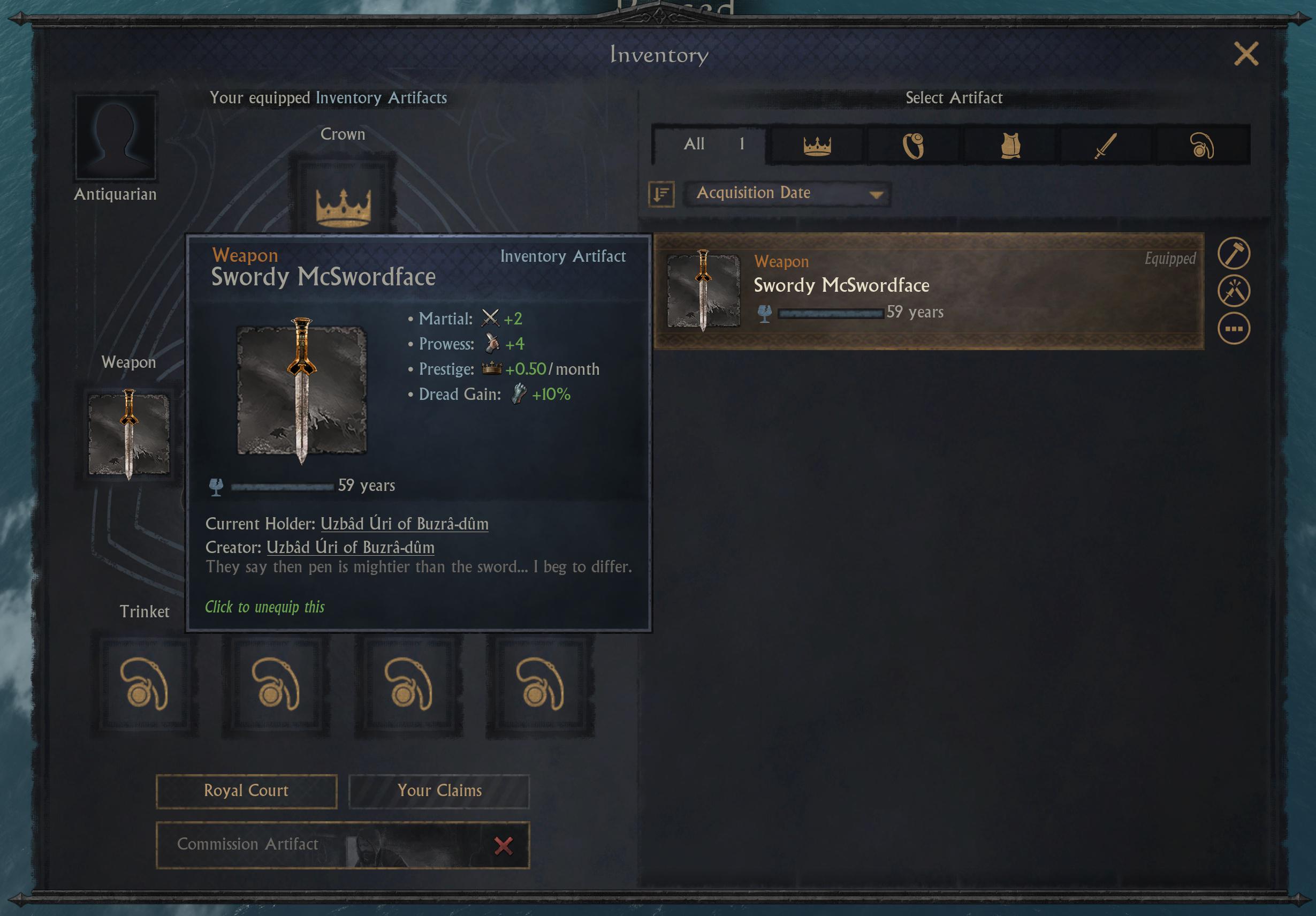 В моде по Властелину колец для Crusader Kings 3 сделают крафт артефактов