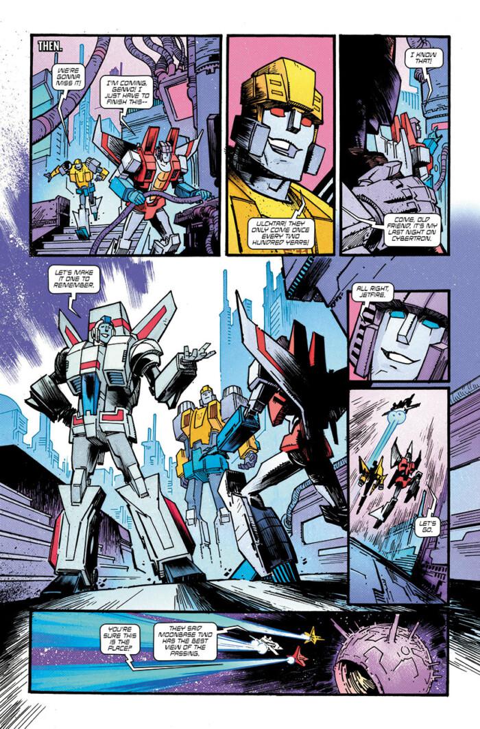 В комиксе Transformers #13 расскажут предысторию Старскрима - смотрим превью и обложки