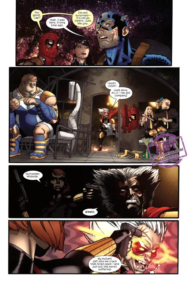 Превью комикса Uncanny Avenger #4 и фанатская теория о личности фальшивого Капитана Кракоа