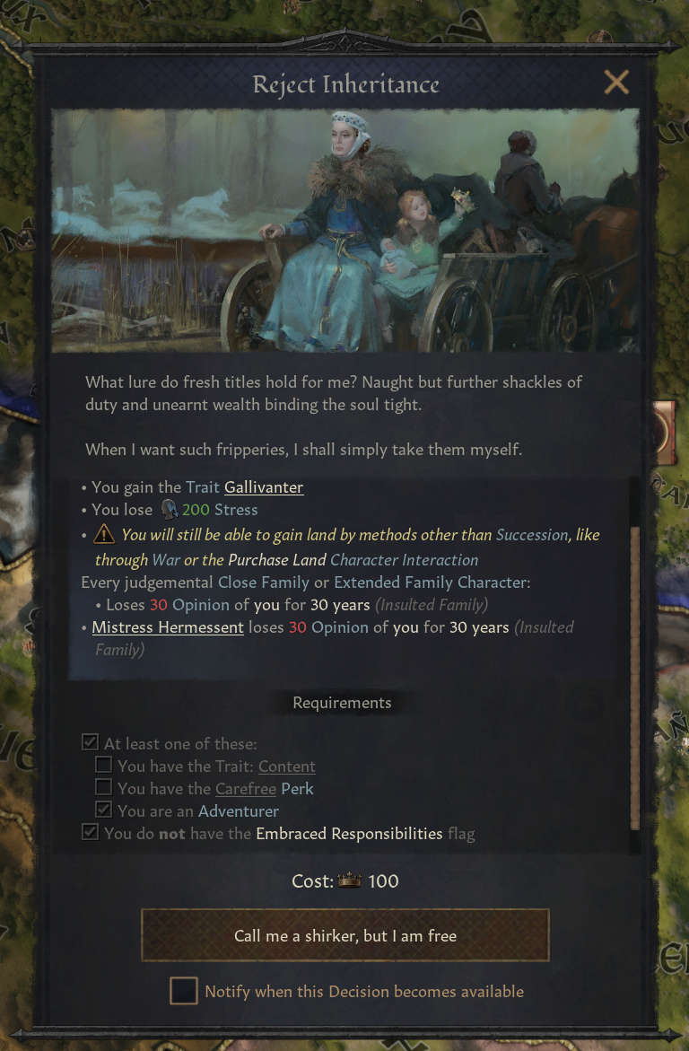 Безземельные приключенцы в грядущем дополнении Crusader Kings 3. Часть 2