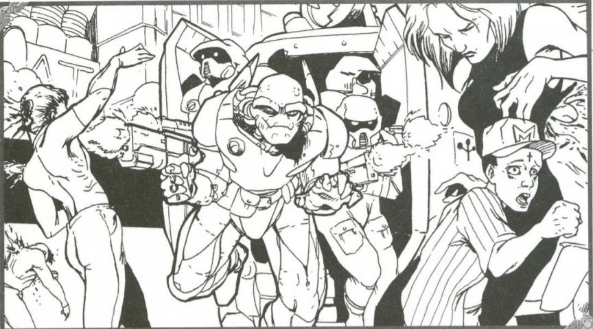 Адам Смешер в Cyberpunk 2020.