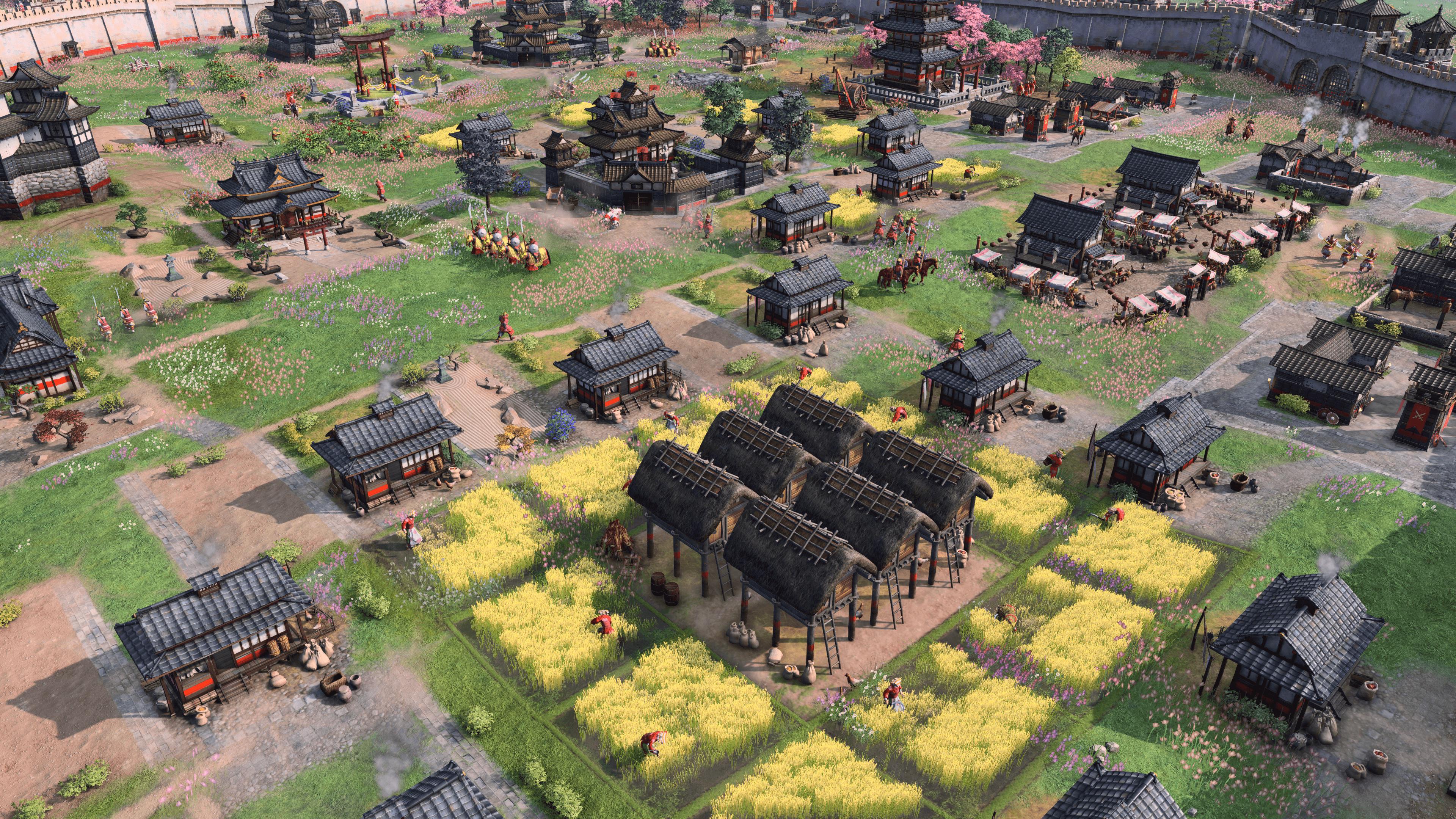 Страна восходящего солнца в Age of Empires IV