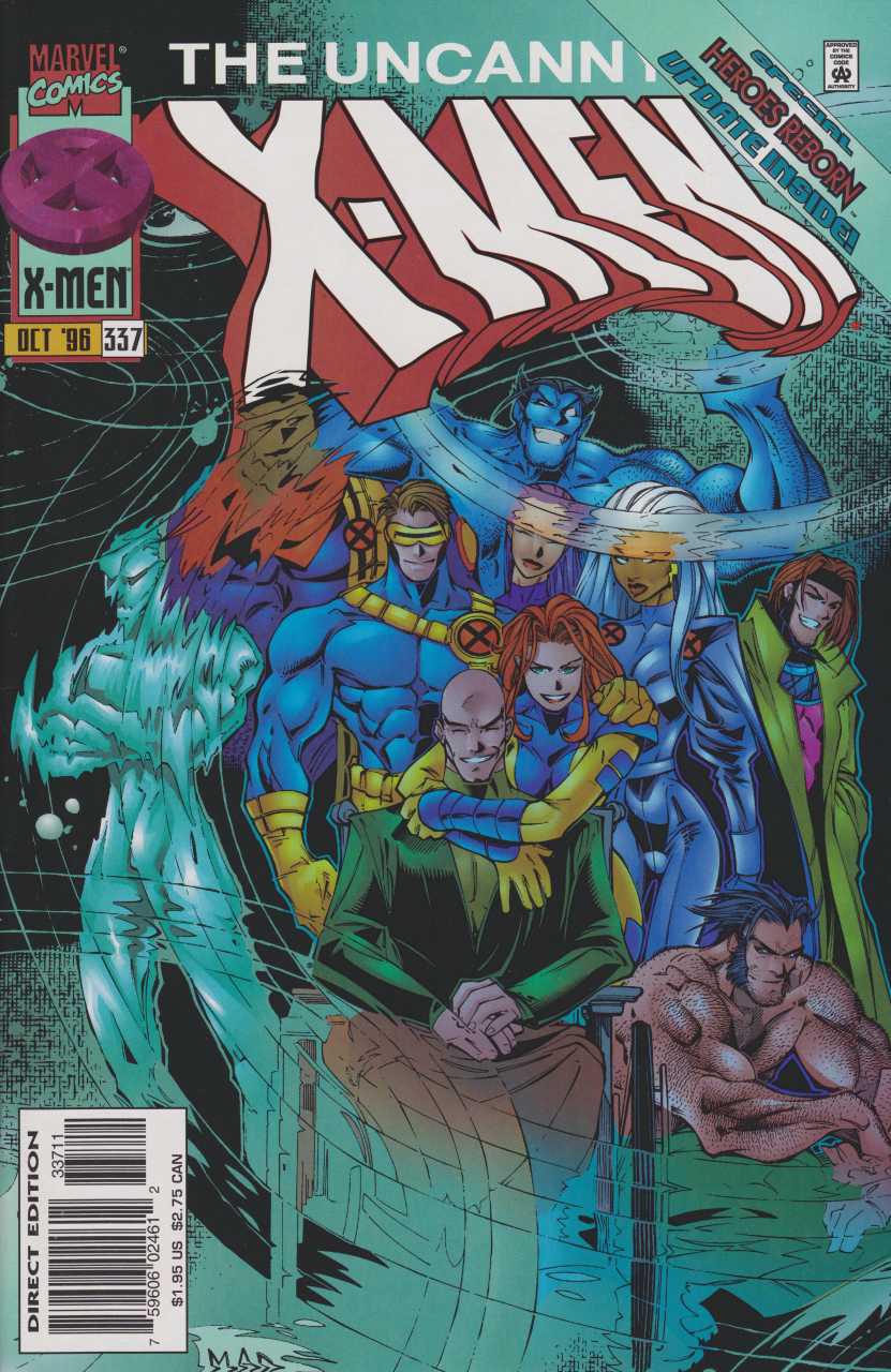 Обложка The Uncanny X-Men #337 от Джо Мадурейры