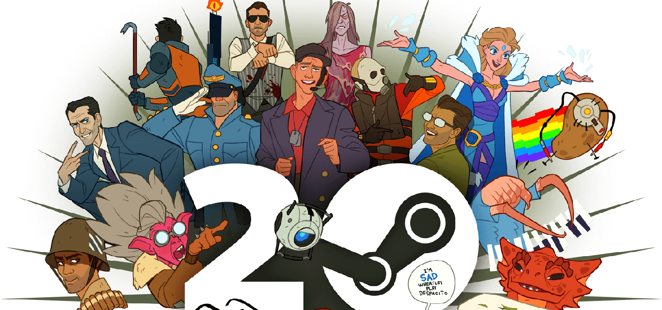 Steam отмечает 20 лет