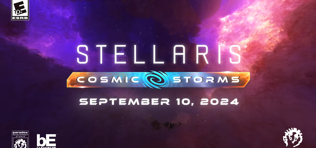 Дополнение Cosmic Storms для Stellaris выйдет 10 сентября