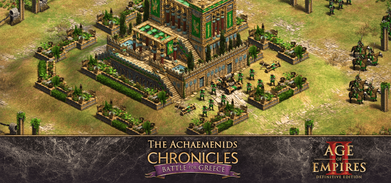 Персидская династия Ахемениды в грядущем дополнении Age of Empires II: DE