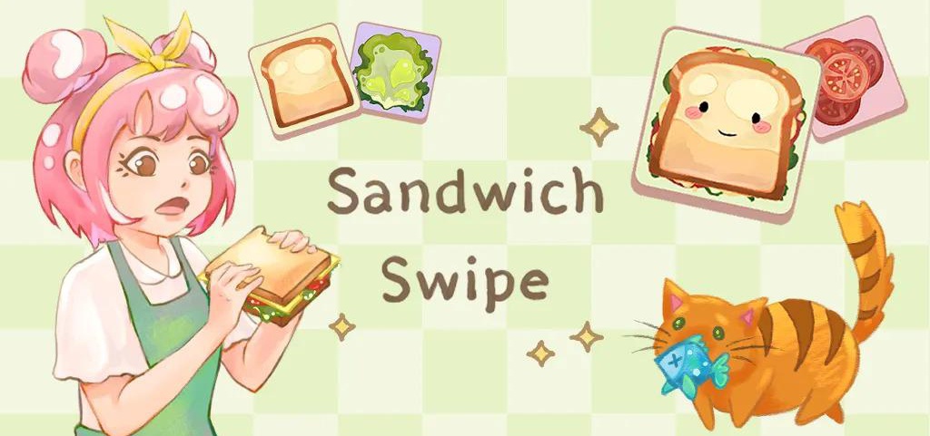 Sandwich Swipe — бесплатная мобильная игра-головоломка на бутербродную тематику